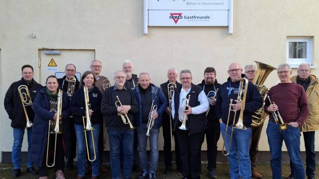 Treffen der Obleute alles auf Foto nebeneinander